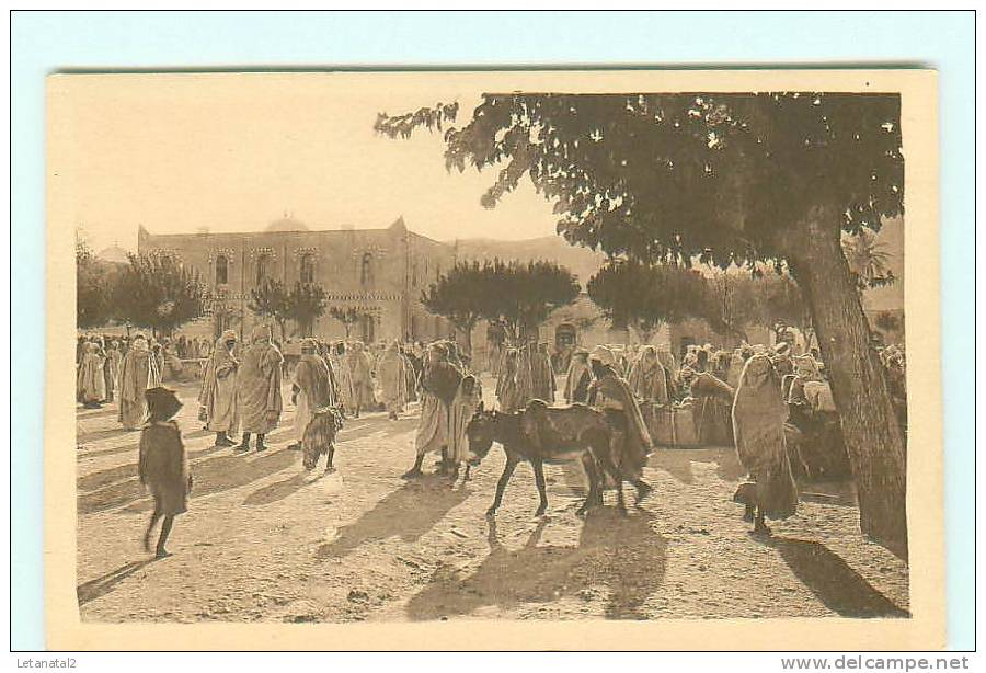 Bou Saâda, Bou Saada ou Boussada / PLACE COLONEL PEIN / Âne / Esel