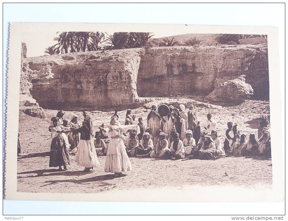 BOU SAADA DANSES DES OULEDS NAILS  CPA TON SIPIA