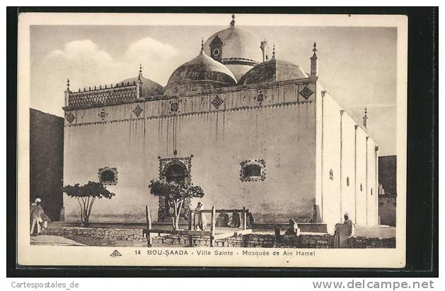 CPA Bou-Saada, Ville Sainte, Mosquee de Ain Hamel