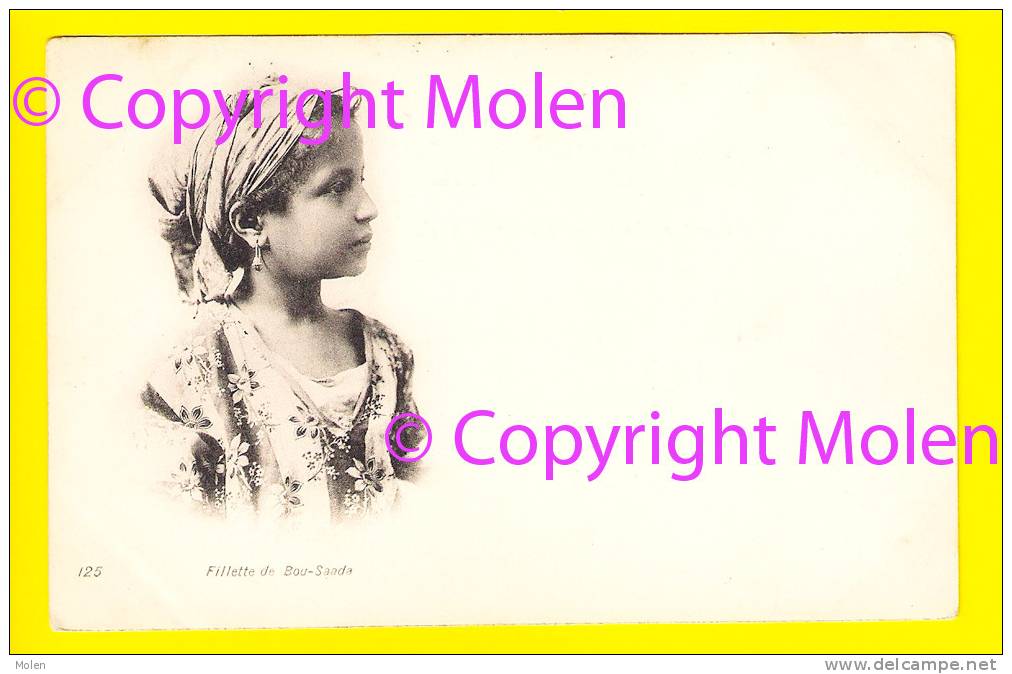 3scan FILLETTE DE BOU-SAÂDA JEUNE FILLE ca1900 Algerie Alger femme Arabe arab woman arabische frau Beaute Orientale 3656