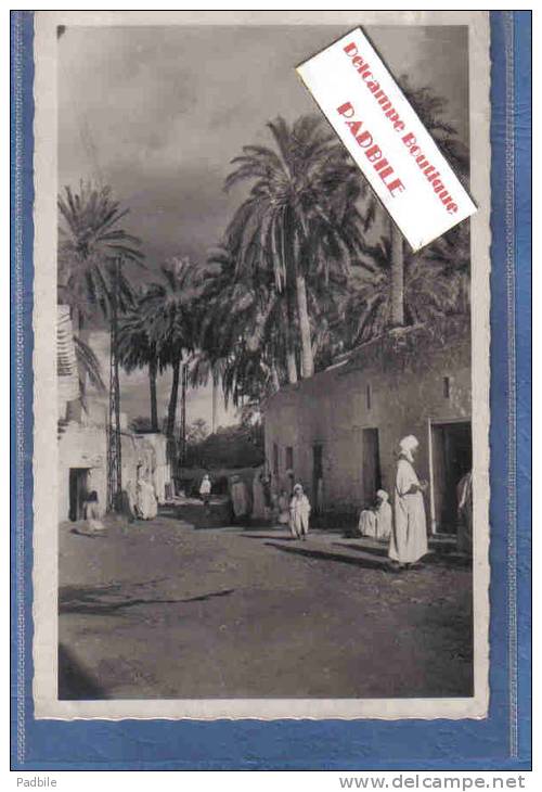 carte postale Algérie Bou-Saada rue Sidi Belcassem trés beau plan