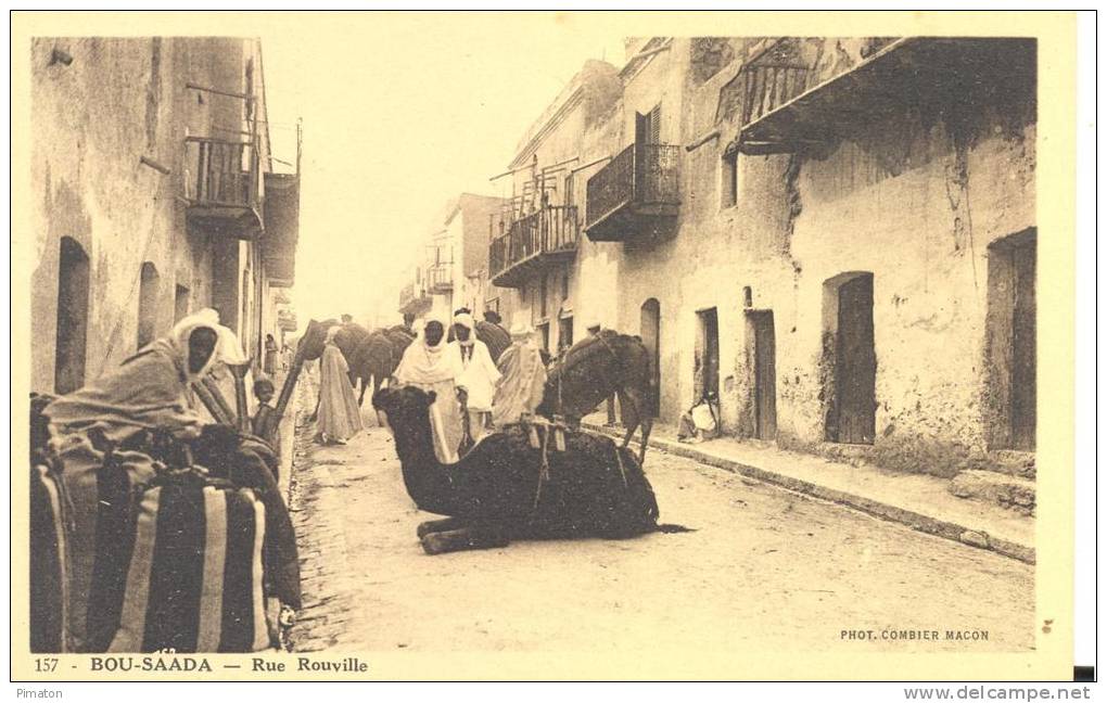 BOU - SAADA - Rue Rouville , trés bon état ( voir scan )