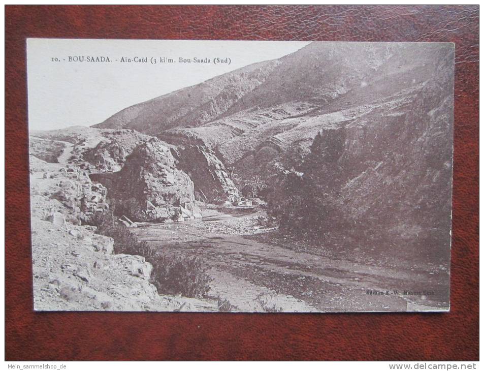 Bou Saada Ain Caid Algerien CPA AK