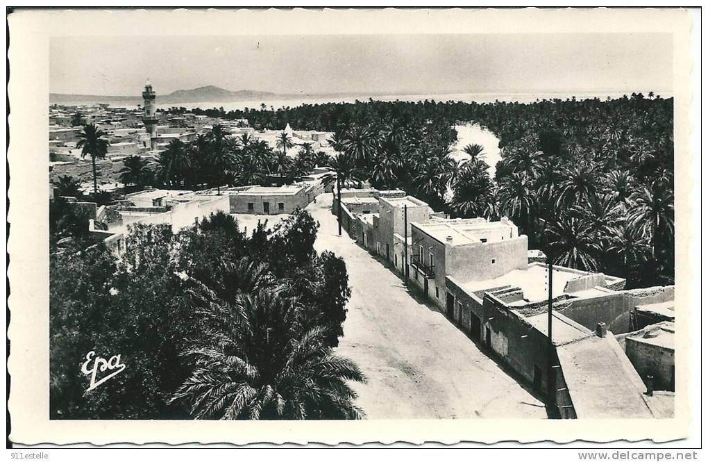 BOU SAADA - rue arabe  et Oasis