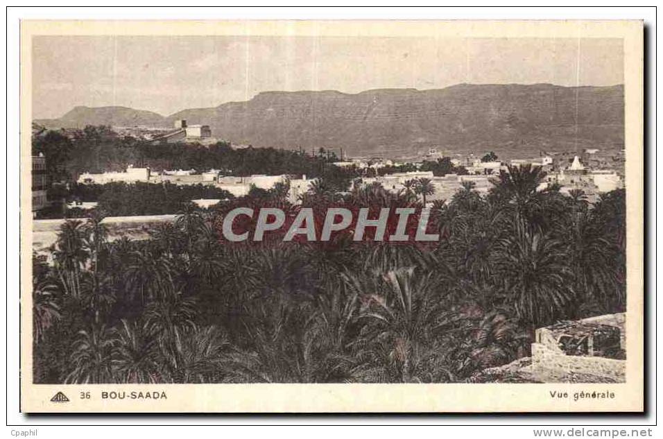 CPA Algerie BOU SAADA Vue generale