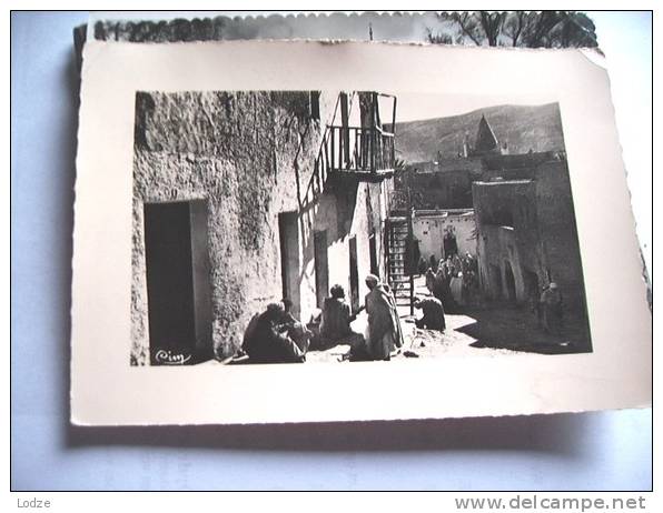 Afrika Africa Algerije Algérie Bou Saada Rue du Village