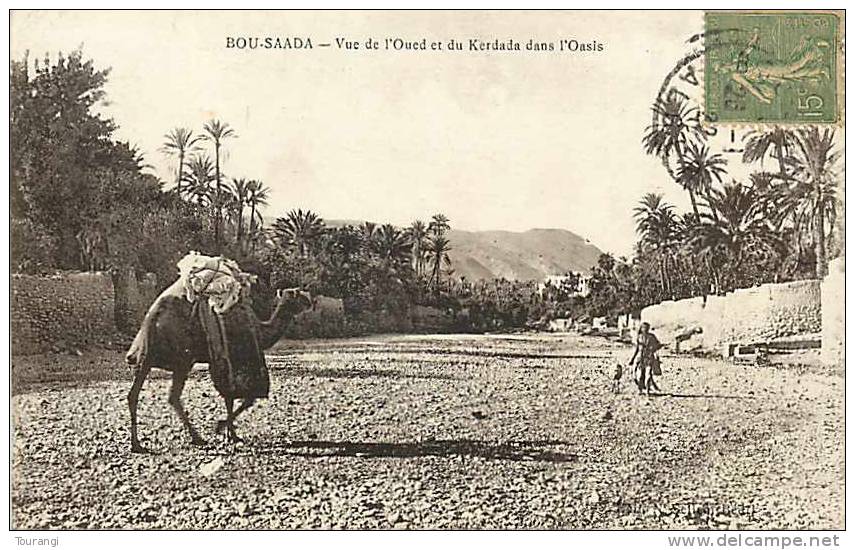 Fev13 175 Bou-Saada  -  Vue de l´Oued  -  Kerdada  -  Oasis