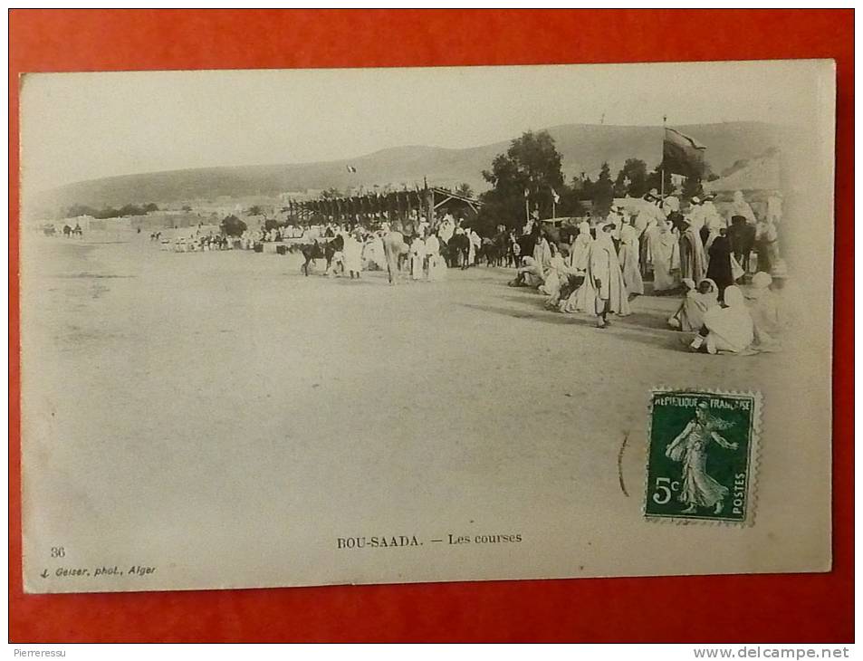 ALGÉRIE BOU SAADA LES COURSES HIPPIQUES Photo GEISER