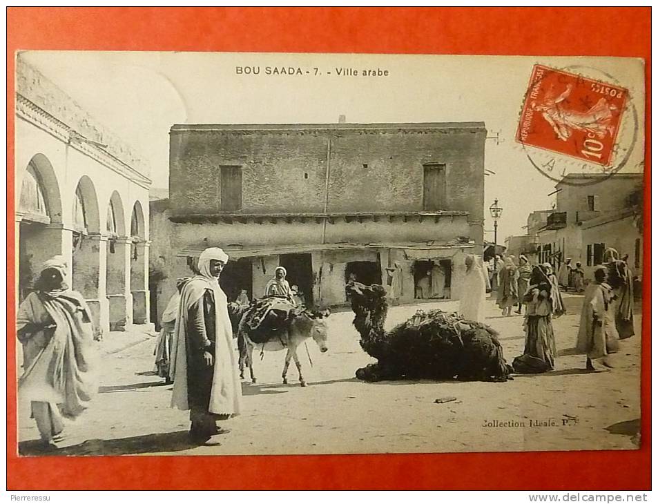 ALGÉRIE BOU SAADA VILLE ARABE voir NOM & adresse du destinataire