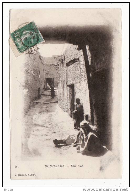 Algérie   BOU SAADA   Une rue