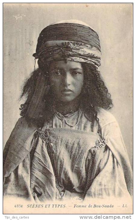 Egyptian Types and Scenes - Femme de Bou-Saada