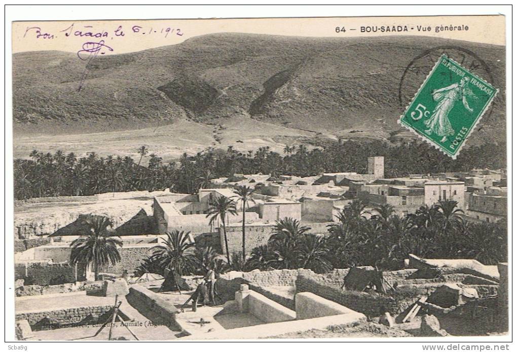 BOU SAADA VUE GENERALE *