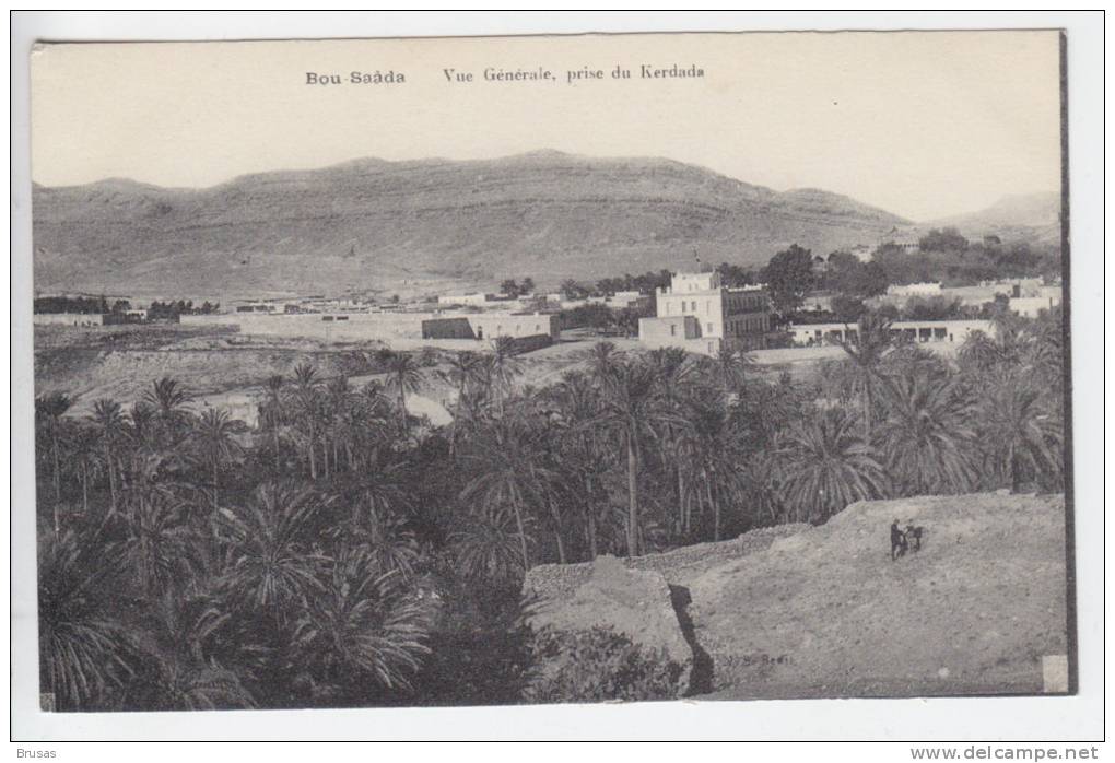 Bou Saada - Vue Generale, Prise Du Kerdada