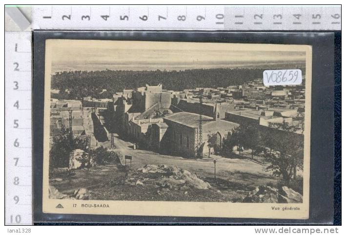 V08659 ALGERIA BOU SAADA VUE GENERALE