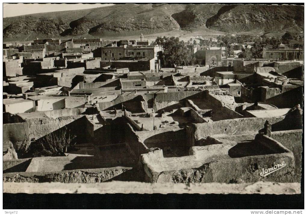 cpsm 7   BOU.SAADA .La Ville.