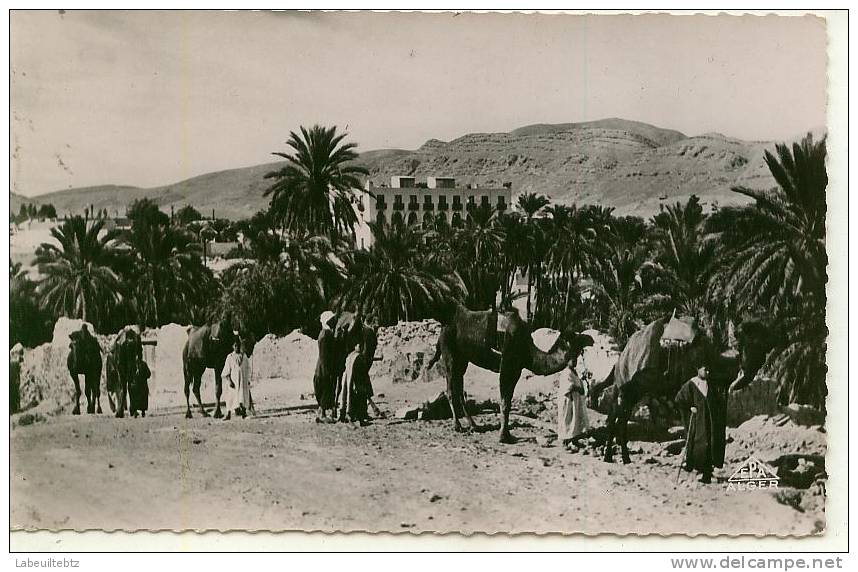 BOU SAADA - HÔTEL TRANSATLANTIQUE - Vu de la Palmeraie
