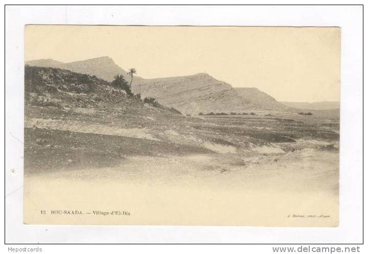 Village d'El-Dis, Bou-Saada, Algeria, Africa, 1900-1910s