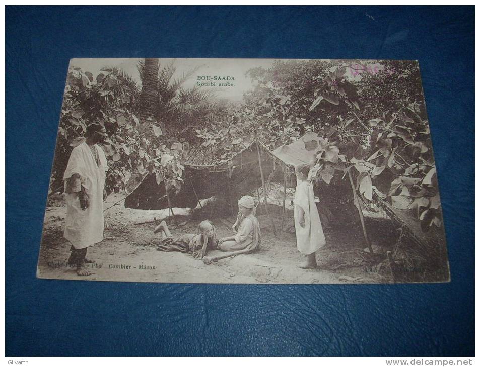 Bou Saada - Gourbi arabe - animée  enfants - Combier - circulée - L100