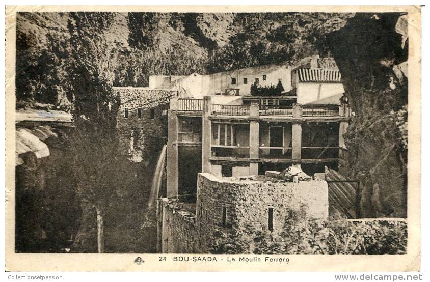 ALGERIE BOU SAADA Le moulin  Ferrero
