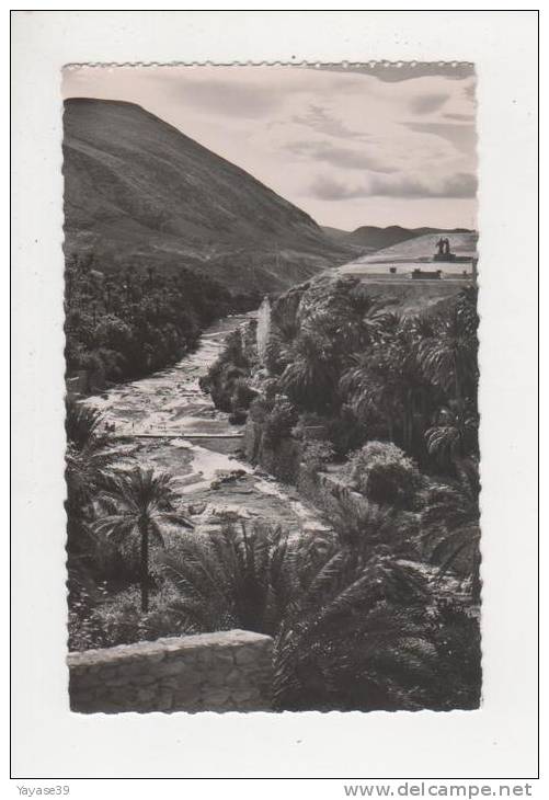 Algérie Bou Saada cité du bonheur N° 21 les Gorges belle carte dentelée