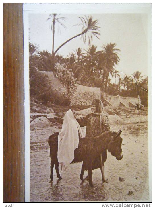 ALGERIE - BOU-SAADA - trois amis