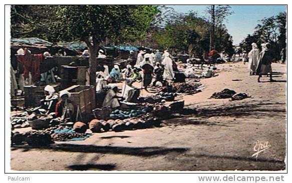 ALGERIE  BOU-SAADA    Le marché
