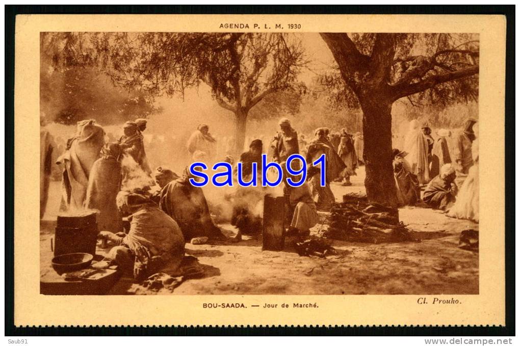 Bou Saada -  Jour de Marché   -  Réf  24154