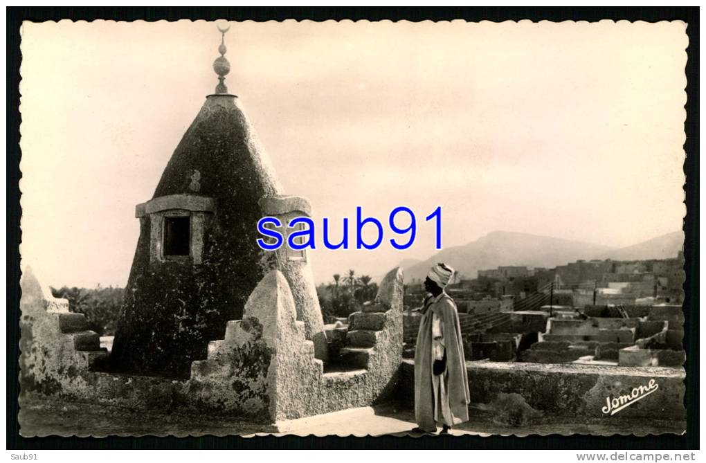 Bou Saada -  Terrasse et Minaret de la Mosquée des Mouamines -  Religion - Islam-   -  Réf  24149
