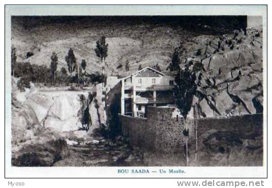 BOU SAADA Un moulin
