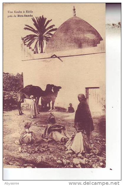 ALGERIE - près de BOU SAADA - une kouba à EDDIS - thiriat à toulouse - d4 819