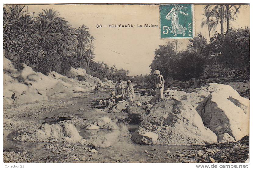 BOU SAADA ...  LA RIVIERE