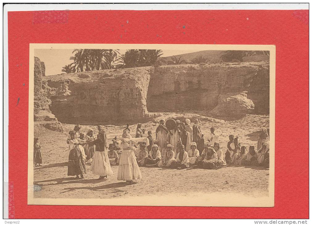 BOU SAADA cpa animée Danses d ' Ouleds Nails             22 Edit R Prouho