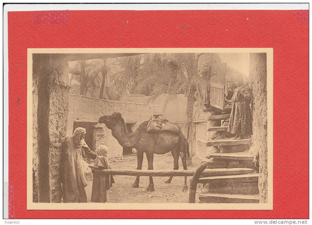 BOU SAADA cpa animée Un Foudouck          30  Edit R Prouho