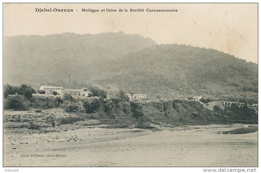 Djebel Ouenza Mines Fer Mellegue et Usine  Iron Mines  Cl. Belisson Bone, Tebessa