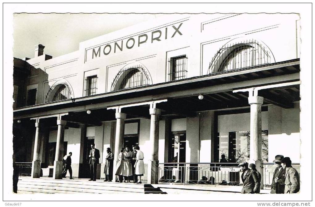 OUENZA (ALGERIE) - CPSM (FORMAT CPA) - MONOPRIX