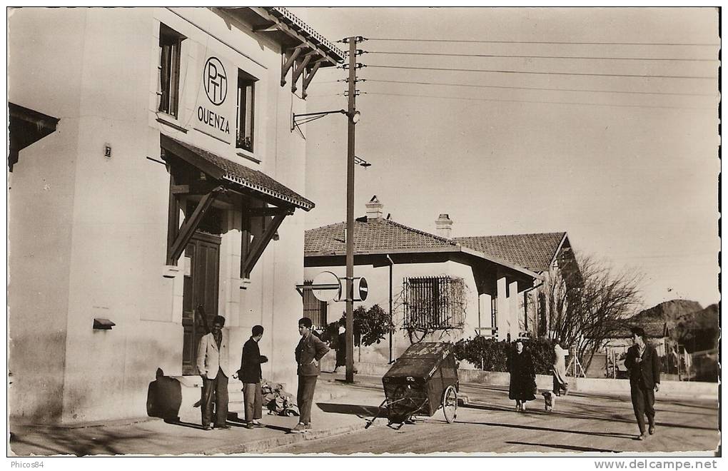 ALGERIE  OUENZA  le bureau des PTT .............. K85