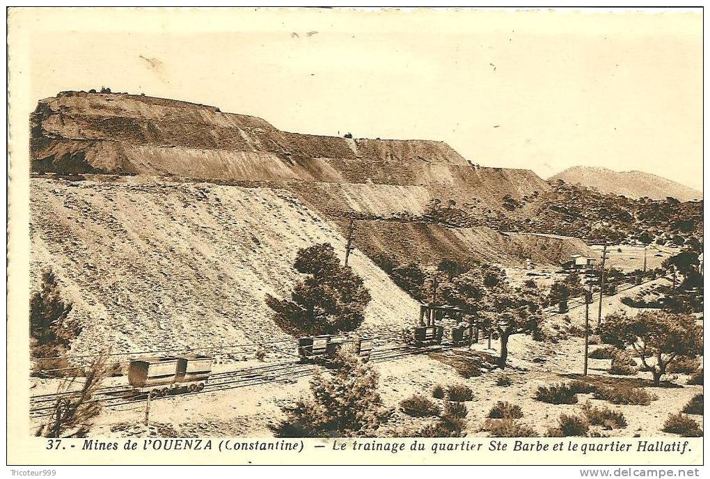 MINES de l´OUENZA  le traînage