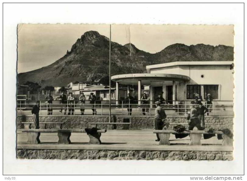 - ALGERIE . OUENZA . LE BOULODROME.