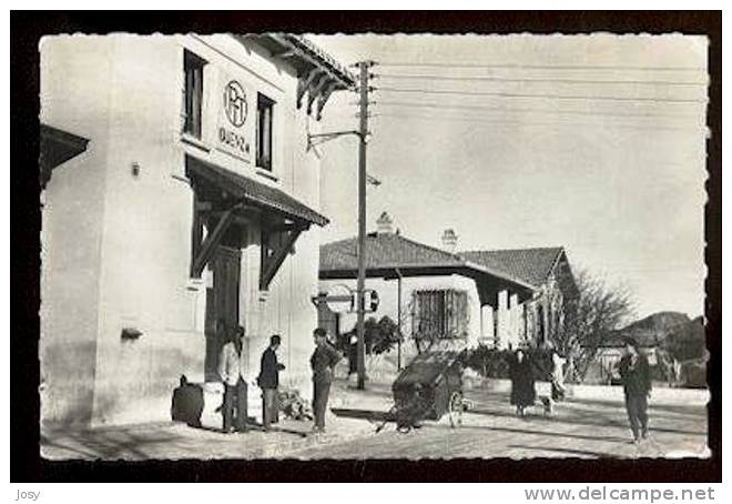 CART2834-OUENZA - ALGERIE - LE BUREAU DES P.T.T.