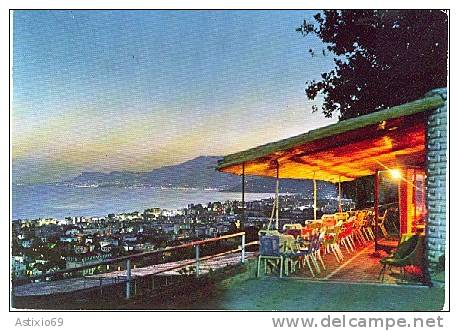 BORDIGHERA - PANORAMA DALLA VIA DEI COLLO - SFONDO COSTA AZZURRA