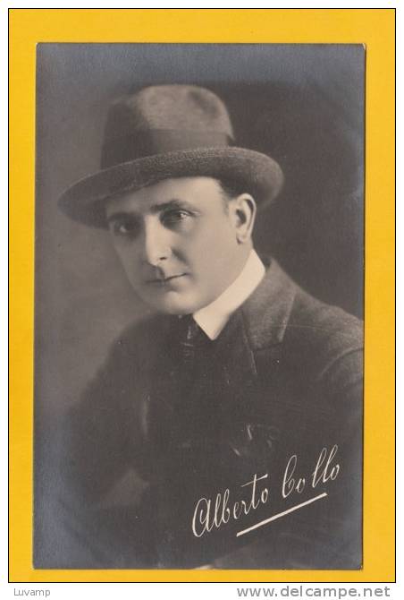 Alberto Collo -Foto/cartolina originale (31208)