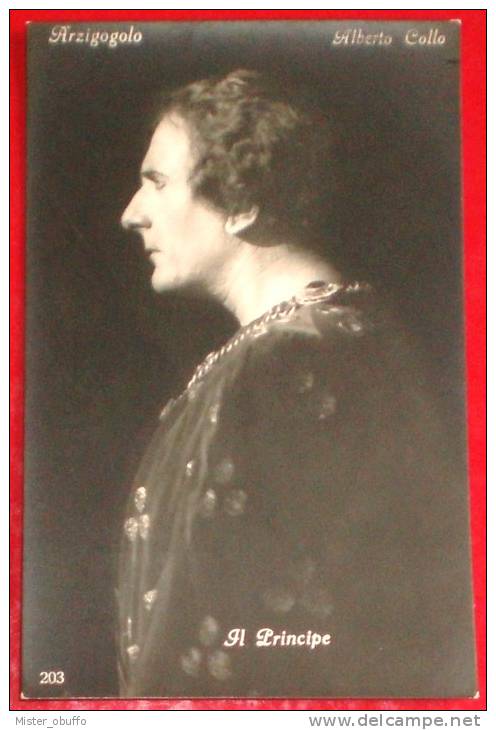cartolina d´epoca Alberto Collo in 