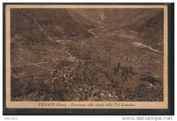 X07672 VENALZIO VENAUS PANORAMA COLLO SFONDO DELLA VAL CENISCHIA