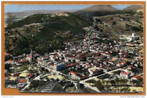 Algérie / COLLO - Vue aérienne (années 50) - cf. état