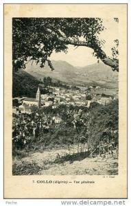 N°18261  -cpa Collo -vue générale-