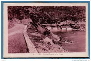 ALGERIE --  Collo - Route en Corniche