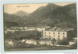 COLLO  les casernes  JAMAIS VUE SUR DELCAMPE  Pour Melle DECHAUME du Creusot