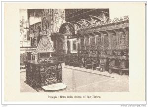 Perugia    Collo della chiesa di san pietro   3 cartes