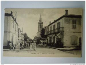ALGERIE    COLLO  -  La  RUE  de  CONSTANTINE  -  Carte animée