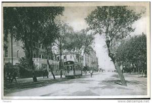 VENETO VENEZIA VIALE  S.MARIA ELISABETTA CALIBRATORE PER ALLINEAMENTO CARTOLINA COLLO